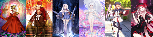 [JP] FGO Muramasa Castoria Lady Avalon Fairy Knight Lancelot Melusine Draco + 4000~5000SQ Fate Grand Order endgame quartz account-Mobile Games Starter