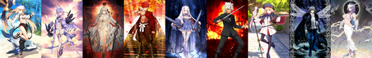 [JP] FGO Muramasa double Fairy Knight Lancelot Melusine Amakusa Shirou Durga /Kali Melusne ruler + Artoria Caster Castoria berserker Oberon Urd Fate Grand Order starter account-Mobile Games Starter
