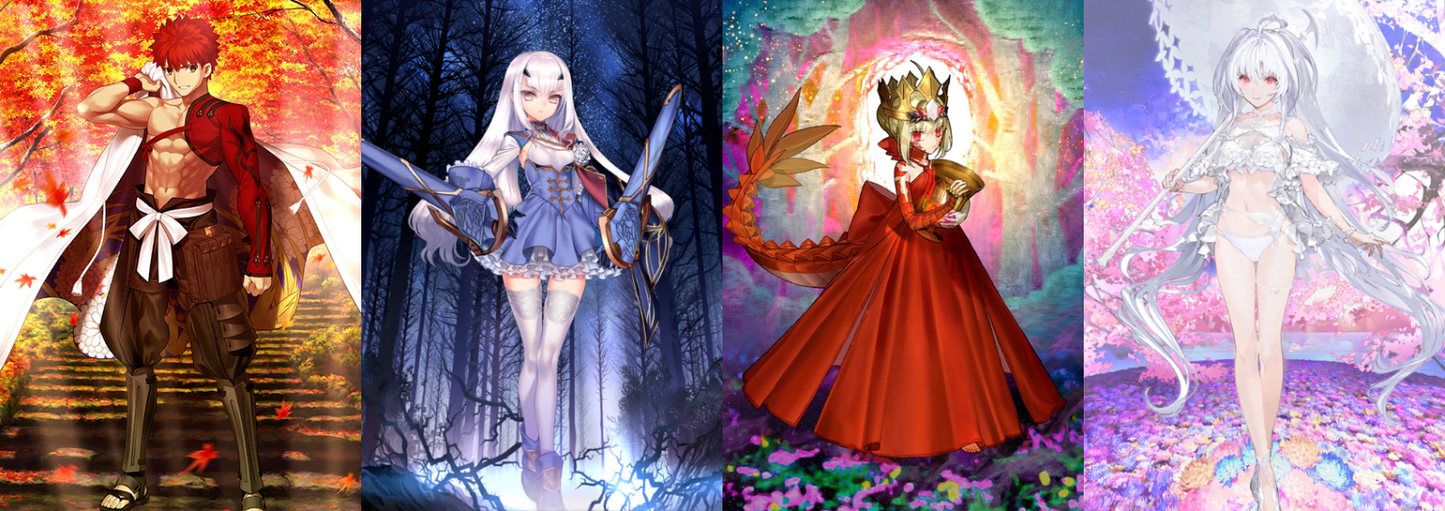 [JP] FGO Muramasa Lady Avalon Fairy Knight Lancelot Melusine Draco + 4000~4500SQ Fate Grand Order endgame quartz account-Mobile Games Starter