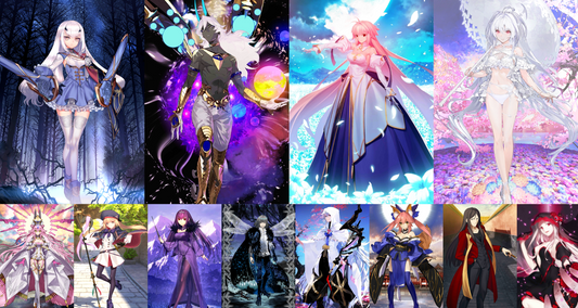[JP] FGO NP2 Arcueid Fairy Knight Lancelot Melusine +Castoria Koyanskaya Skadi Arjuna Lady Avalon Fate Grand Order endgame account-Mobile Games Starter