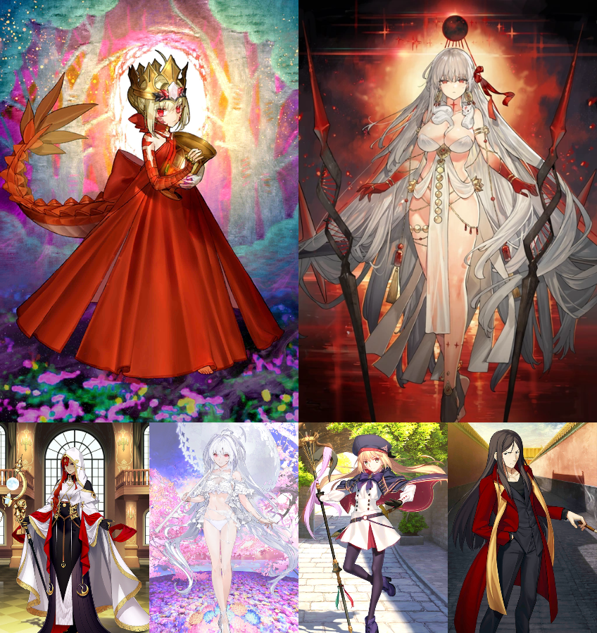 [JP] FGO NP2 Draco + Durga /Kali Miss Crane Castoria Lady Avalon + 3000-3200SQ Fate Grand Order endgame quartz account-Mobile Games Starter