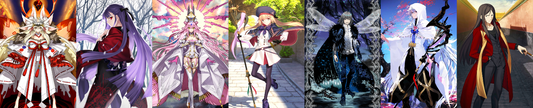 [JP] FGO NP2 Koyanskaya Darkness +Lady Avalon Castoria Oberon 5Fujino Fate Grand Order endgame account-Mobile Games Starter