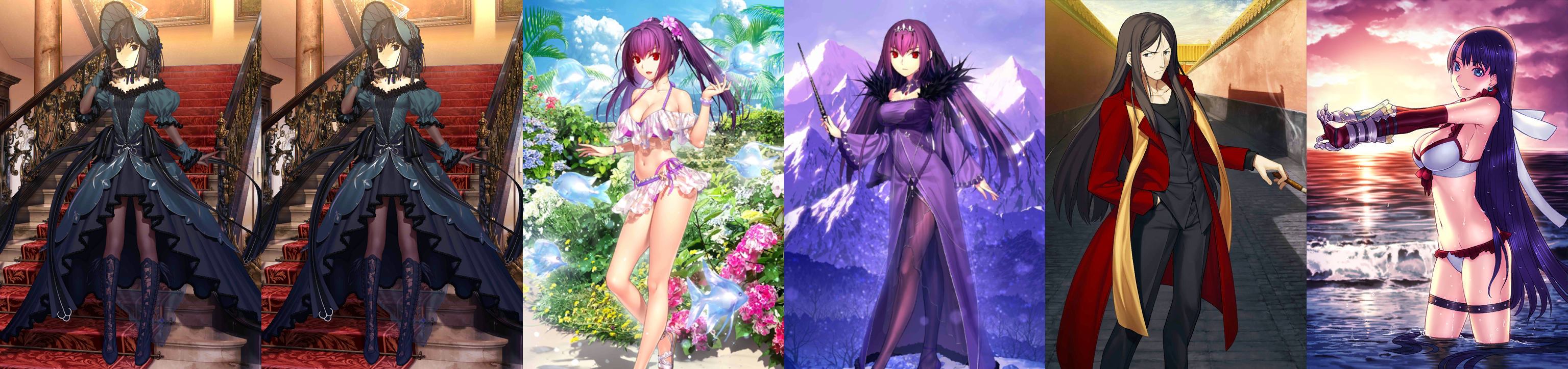 [JP] FGO NP2 Kuonji Alice + Skadi / ruler double + Waver + 5Martha Fat ...