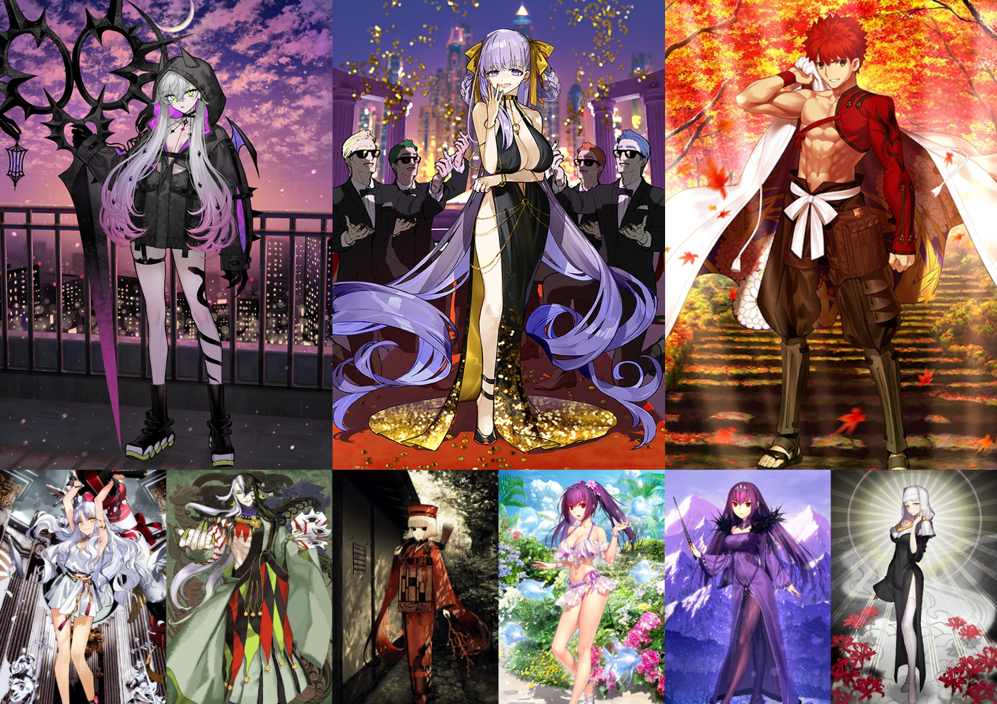 [JP] FGO NP2 Lilith + BB Dubai Muramasa Caren Ashiya Doman Sen no Rikyu double Skadi /ruler Kiara Fate Grand Order starter account-Mobile Games Starter