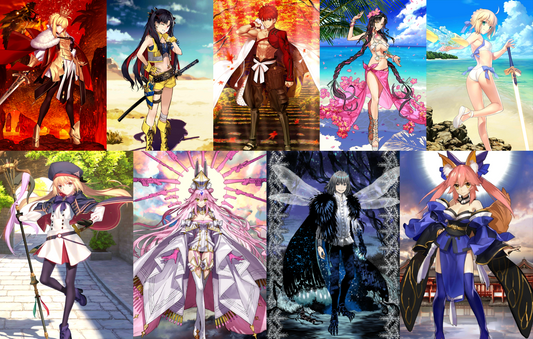 [JP] FGO NP2 Lord Logres + Space Ishtar Muramasa Artoria Caster Castoria Koyanskaya Oberon Fate Grand Order starter account-Mobile Games Starter