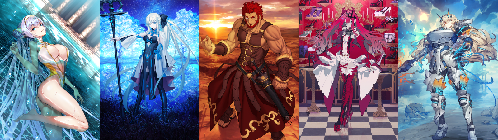 [JP] FGO NP4 Britomart + Morgan Iskandar Tristan Gawain Fate Grand Order starter account-Mobile Games Starter