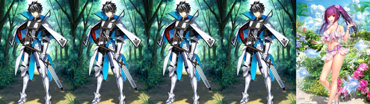 [JP] FGO NP4 Charlemagne + Skadi ruler + 1~2x5* Fate Grand Order starter account-Mobile Games Starter