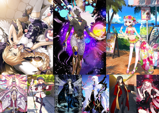 [JP] FGO NP4 Metatron Jeanne Kama Arjuna Castoria Koyanskaya Oberon Merlin Fate Grand Order endgame account-Mobile Games Starter