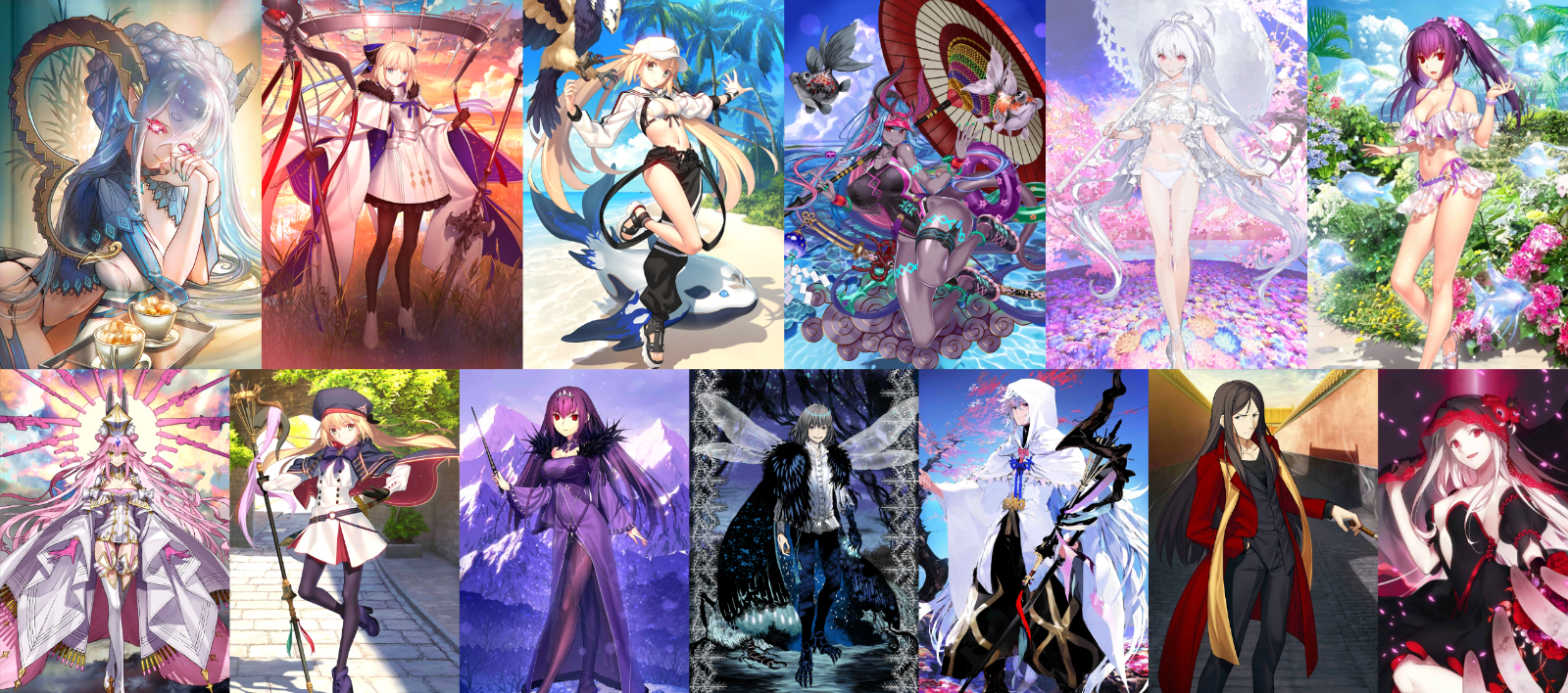 [JP] FGO NP4 Tiamat Larva+Ibuki Tonelico Aesc the Savior Koyanskaya summer Castoria Skadi Fate Grand Order endgame account-Mobile Games Starter