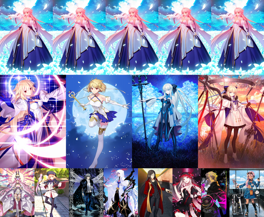 [JP] FGO NP5 Arcueid + Phantasmoon Morgan Tonelico Aesc the Savior Castoria Koyanskaya Oberon Fate Grand Order endgame account-Mobile Games Starter