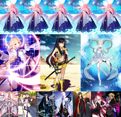 [JP] FGO NP5 Arcueid +Space Ishtar Tiamat Larva Castoria Koyanskaya Oberon Fate Grand Order endgame account-Mobile Games Starter