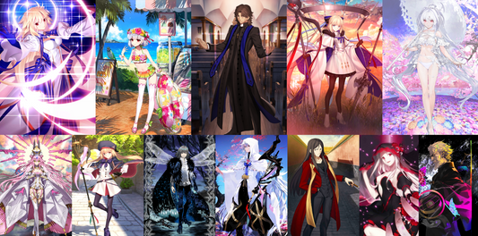 [JP] FGO NP5 Arcueid+ Tonelico Aesc the Savior Rasputin Kama Lady Avalon Castoria Koyanskaya Fate Grand Order endgame account-Mobile Games Starter