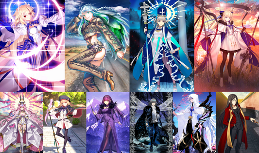 [JP] FGO NP5 Arcueid+Kukulkan Pope Tonelico Aesc the Savior Castoria Koyanskaya Fate Grand Order endgame account-Mobile Games Starter