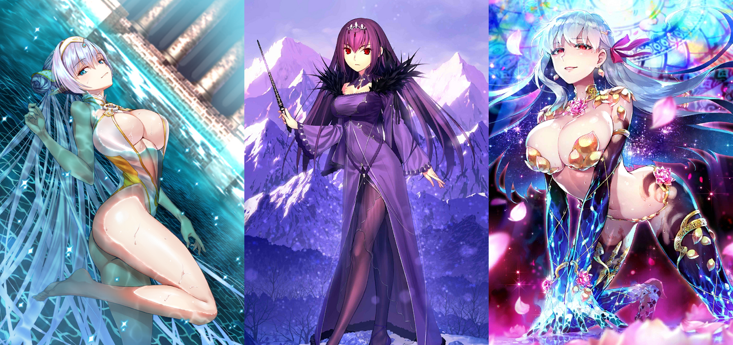 [JP] FGO NP5 Britomart NP4 Kama + Skadi + 4~5x5* Fate Grand Order endgame account-Mobile Games Starter