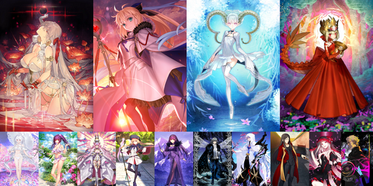 [JP] FGO NP5 Durga /Kali NP4 Tonelico Aesc the Savior + Tiamat Larva Draco Koyanskaya Castoria Fate Grand Order endgame account-Mobile Games Starter