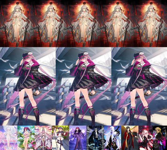 [JP] FGO NP5 Durga + NP3 Medusa + Lady Avalon Koyanskaya Castoria Skadi++ 4BG Fate Grand Order endgame account-Mobile Games Starter