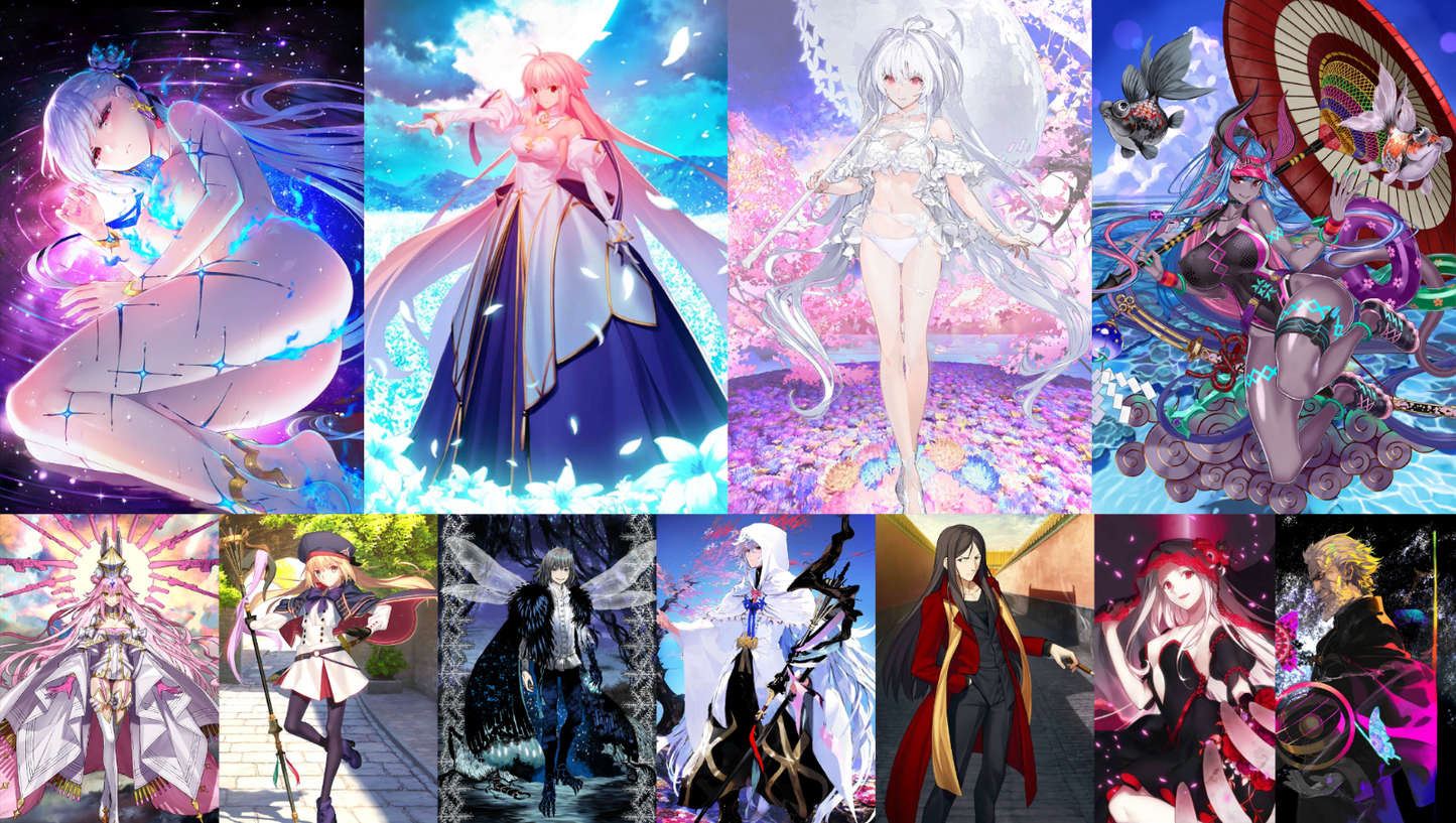 [JP] FGO NP5 Kama +Arcueid Lady Avalon Ibu Castoria Koyanskaya Oberon Fate Grand Order endgame account-Mobile Games Starter