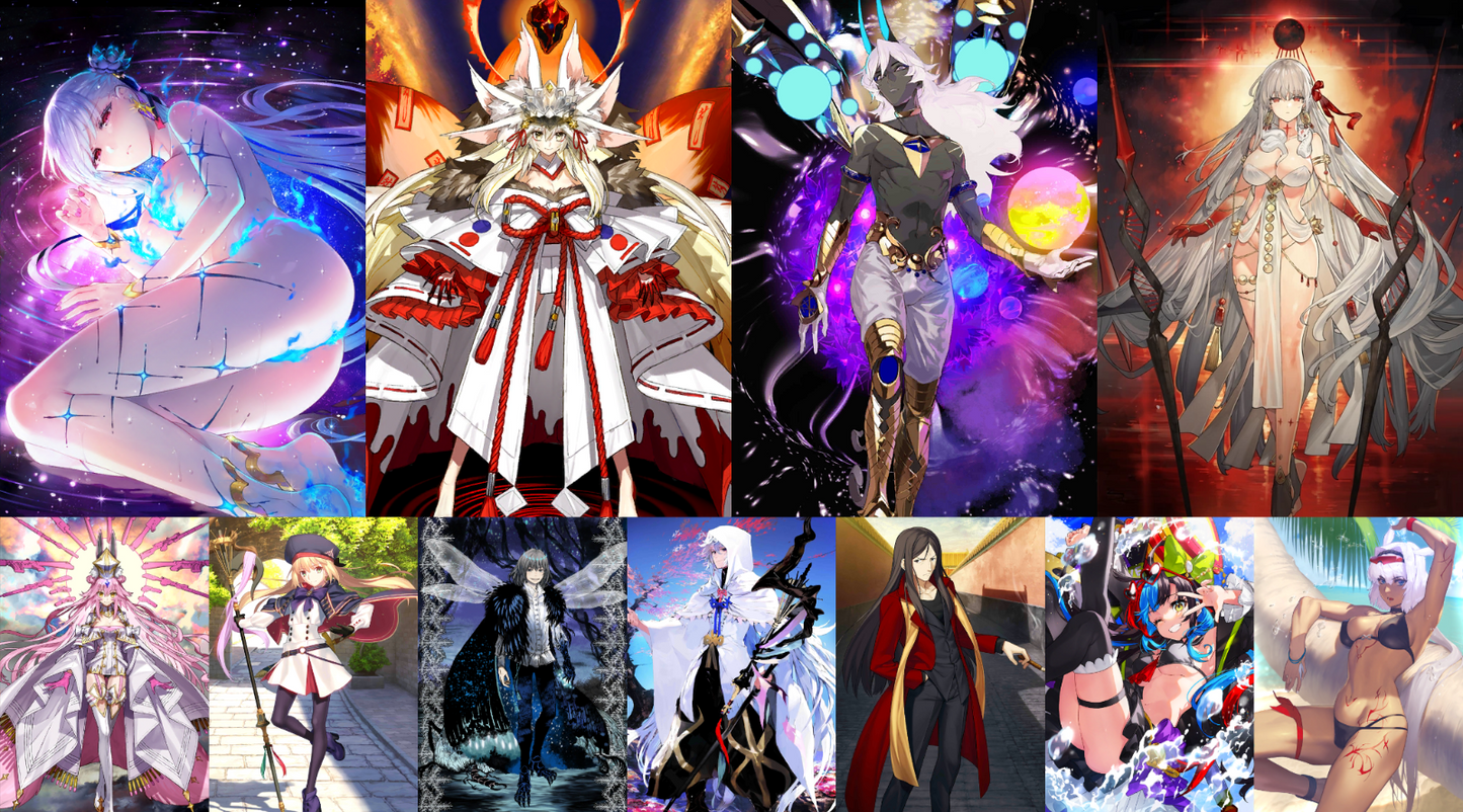 [JP] FGO NP5 Kama+Durga /Kali Darkness Arjuna Castoria Koyanskaya 5Kscope Fate Grand Order endgame account-Mobile Games Starter