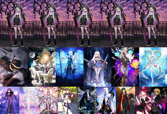 [JP] FGO NP5 Lilith + Metatron Jeanne Morgan Lancelot Arjuna Tiamat Skadi Castoria Koyanskaya Oberon Merlin BG Fate Grand Order endgame account-Mobile Games Starter