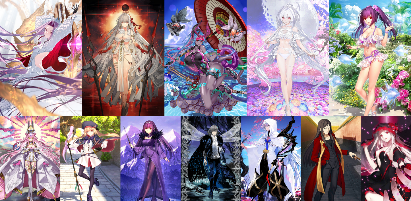 [JP] FGO NP5 Medusa + Ibuki Durga /Kali Lady Avalon Koyanskaya Castoria Skadi Fate Grand Order endgame account-Mobile Games Starter