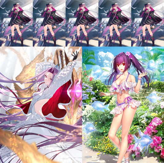 [JP] FGO NP5 Medusa saber + Skadi ruler + 100-300SQ Fate Grand Order starter account-Mobile Games Starter