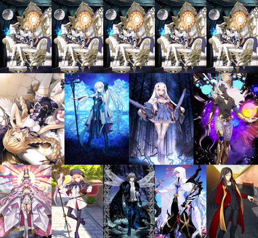 [JP] FGO NP5 Metatron Jeanne + Morgan Lancelot Arjuna + 1500SQ + Castoria Koyanskaya Oberon Merlin Fate Grand Order endgame account-Mobile Games Starter