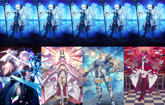 [JP] FGO NP5 Morgan + 5Gawain 5Tristan + Koyanskaya Vitch Fate Grand Order starter account-Mobile Games Starter