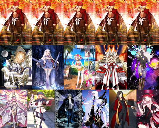 [JP] FGO NP5 Muramasa + Metatron Jeanne Lancelot Melusine Kama Darkness Arjuna Castoria Koyanskaya Oberon Merlin Fate Grand Order endgame account-Mobile Games Starter