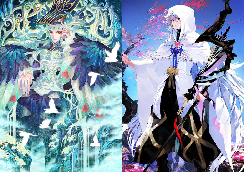 [JP] FGO NP5 Qin Shi Huang + Merlin 100-500SQ Fate Grand Order endgame account-Mobile Games Starter