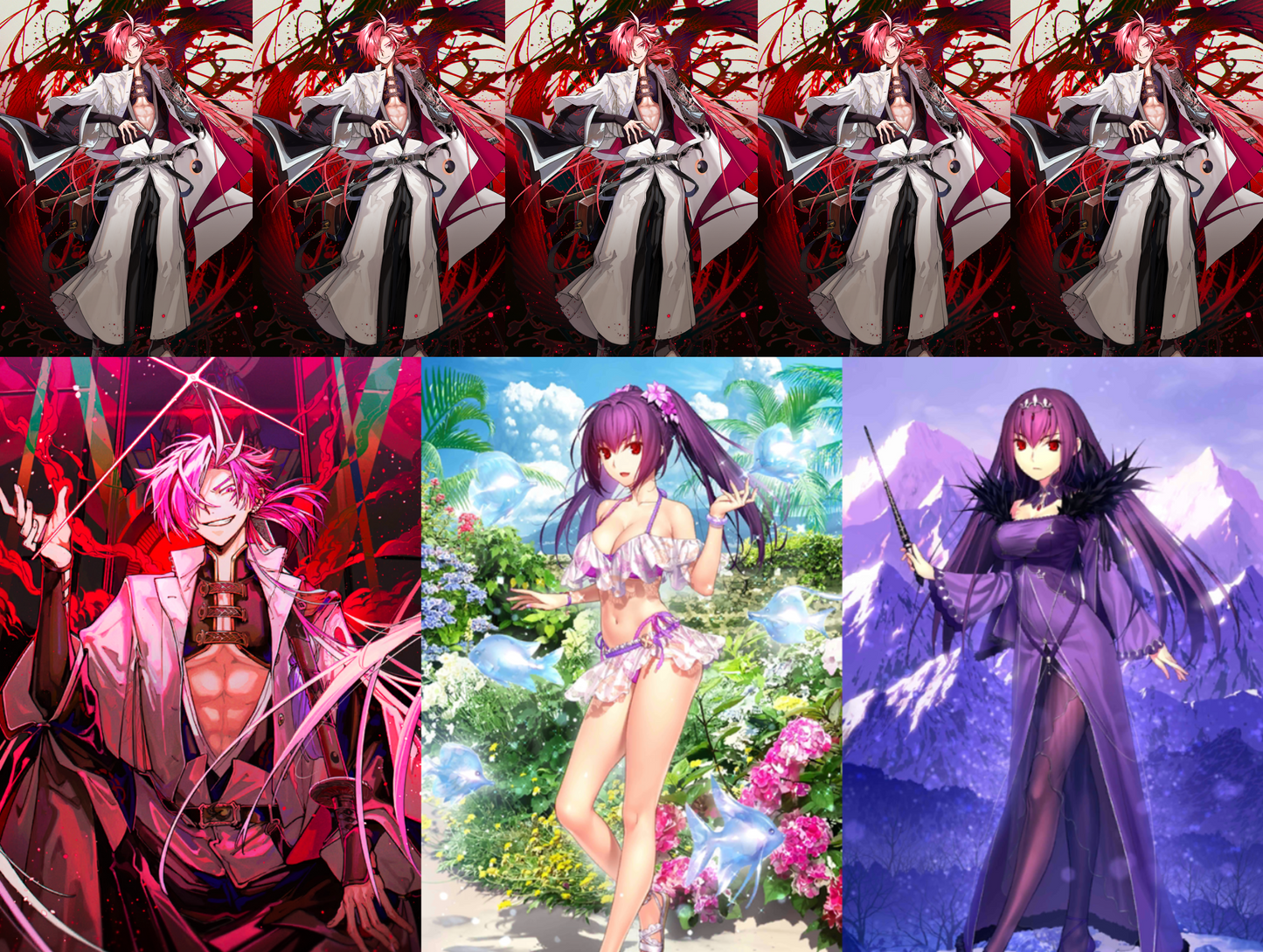 [JP] FGO NP5 Takasugi + double Skadi / ruler + 800-1000SQ Fate Grand Order starter account-Mobile Games Starter