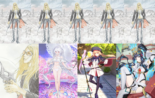 [JP] FGO NP5 Tezcatlipoca + Artoria Caster Lady Avalon Wiz Kscope Fate Grand Order starter account-Mobile Games Starter