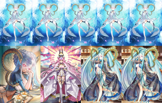 [JP] FGO NP5 Tiamat Larva + Archer + Koyanskaya + 200SQ Fate Grand Order double Tiamat starter account-Mobile Games Starter