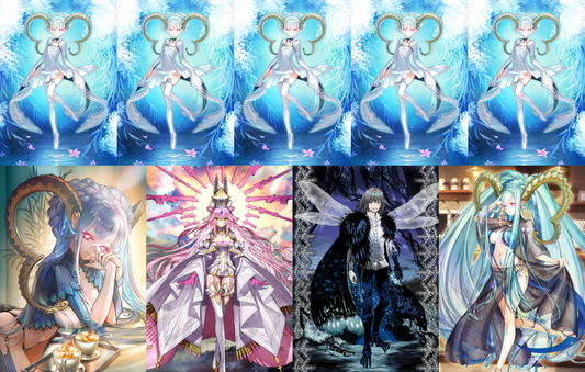 [JP] FGO NP5 Tiamat Larva + Archer + Koyanskaya Oberon + 500-700SQ Fate Grand Order double Tiamat starter account-Mobile Games Starter