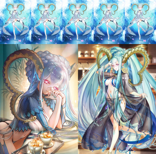 [JP] FGO NP5 Tiamat Larva + Tiamat Archer + 1400-1500SQ Fate Grand Order double Tiamat starter account-Mobile Games Starter