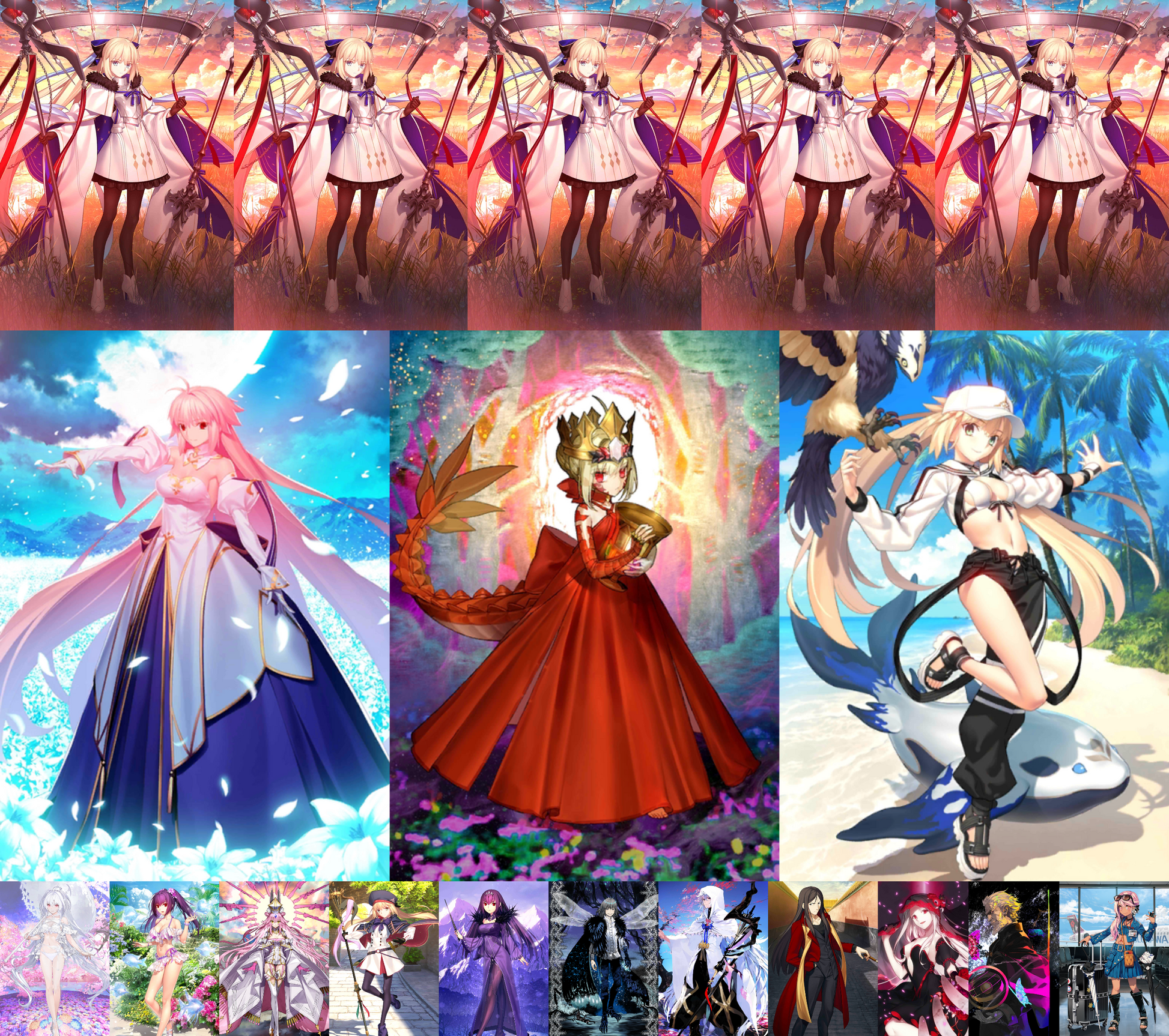 [JP] FGO NP5 Tonelico + Arcueid Draco + Koyanskaya Castoria Berserker Chloe+5BG++ Fate Grand Order endgame account Aesc the Savior-Mobile Games Starter