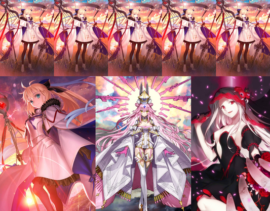 [JP FGO NP6 Tonelico Aesc the Savior + Koyanskaya BG Fate Grand Order NP5 starter account-Mobile Games Starter