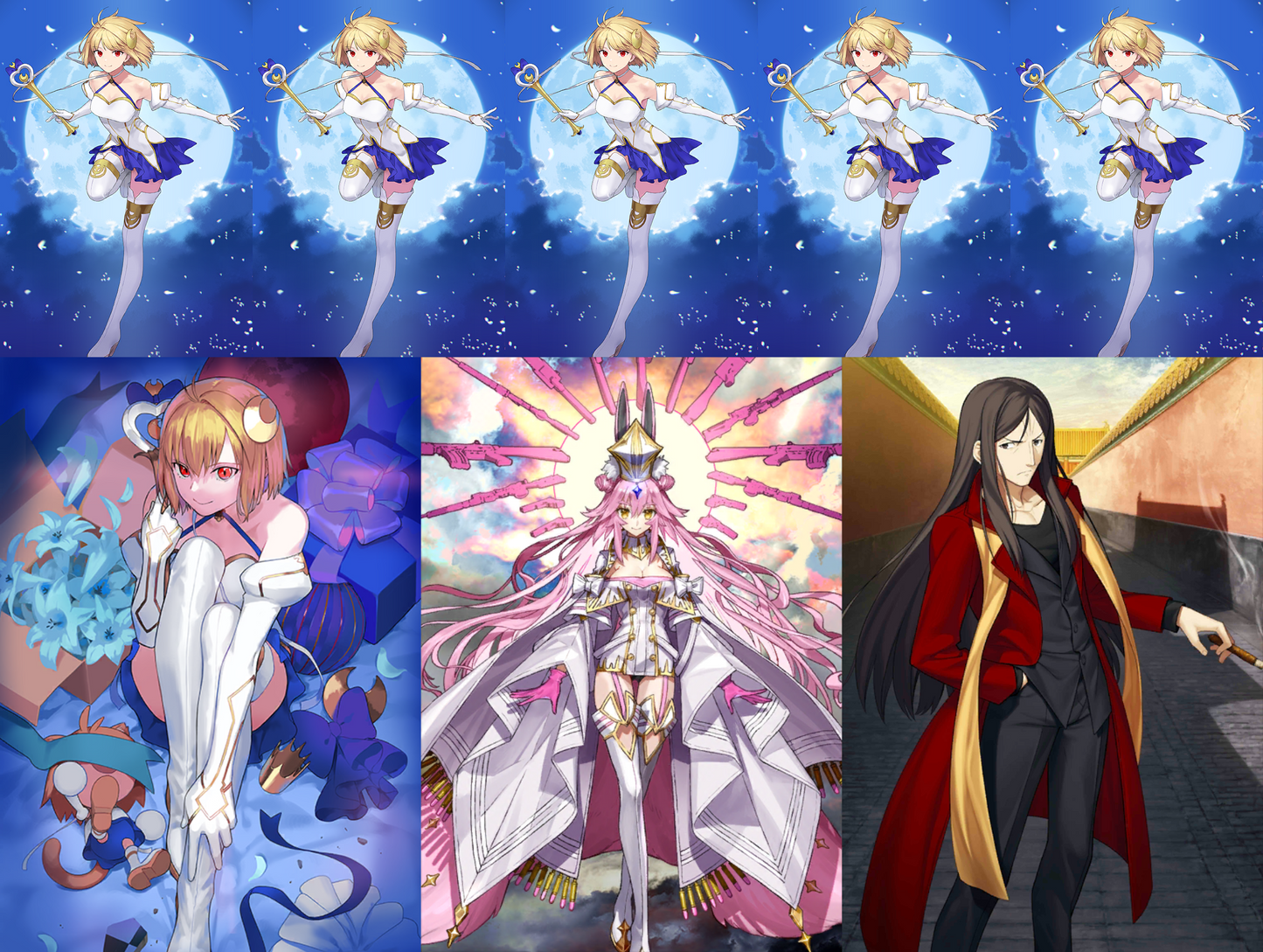 [JP] FGO NP8 Phantasmoon + Koyanskaya Waver + 500-700SQ Fate Grand Order NP5 starter account-Mobile Games Starter