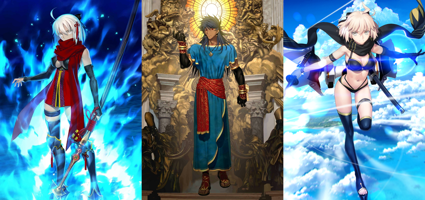 [JP] FGO Okita alter + Romulus + 800-1000SQ Fate Grand Order starter account-Mobile Games Starter