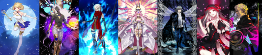 [JP] FGO Phantasmoon Arjuna alter Okita + Koyanskaya Oberon BG Fate Grand Order starter account-Mobile Games Starter