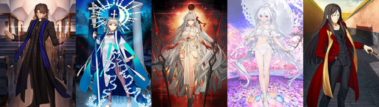 [JP] FGO Rasputin Kirei Durga /Kali Pope Johanna Lady Avalon + 4000-4500SQ Fate Grand Order endgame quartz account-Mobile Games Starter