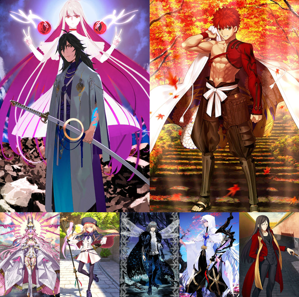 [JP] FGO Ryoma Muramasa + Castoria Koyanskaya Oberon +2000~2500SQ Fate Grand Order endgame quartz account-Mobile Games Starter