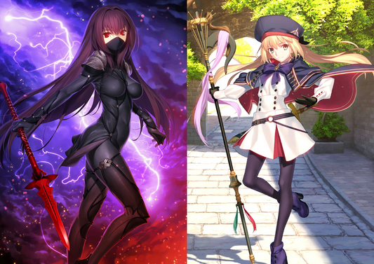 [JP] FGO Scathach Artoria Caster Castoria + 1600-2000SQ Fate Grand Order endgame quartz account-Mobile Games Starter