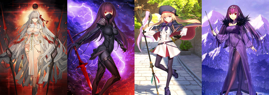 [JP] FGO Scathach Skadi Durga /Kali Castoria + 1000-1200SQ Fate Grand Order endgame quartz account-Mobile Games Starter