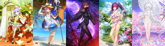 [JP] FGO Scathach Skadi ruler + Kazuradrop Tamamo Lady Avalon + 2~3x5* Fate Grand Order starter account-Mobile Games Starter