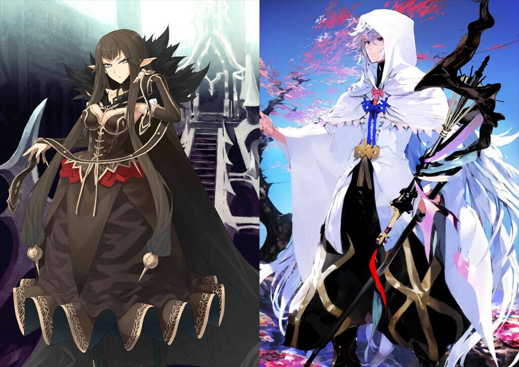 [JP] FGO Semiramis + Merlin + 1600-2000SQ Fate Grand Order endgame quartz account-Mobile Games Starter