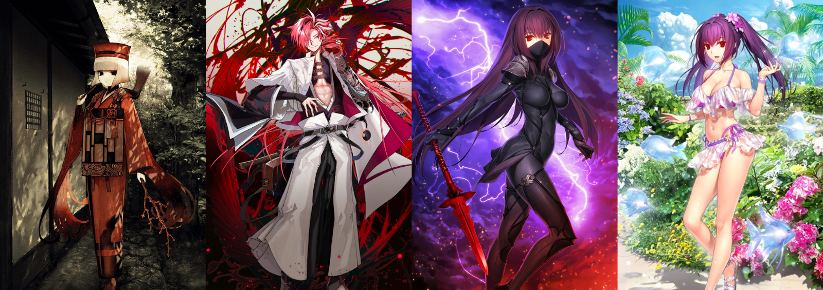 [JP] FGO Sen no Rikyu Takasugi Skadi ruler Scathach+ 200-300SQ Fate Grand Order starter account-Mobile Games Starter