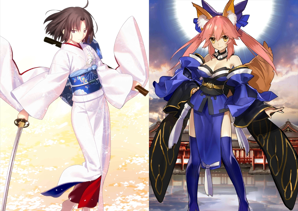 [JP] FGO Shiki + Tamamo + 1-2x5* Fate Grand Order endgame account-Mobile Games Starter