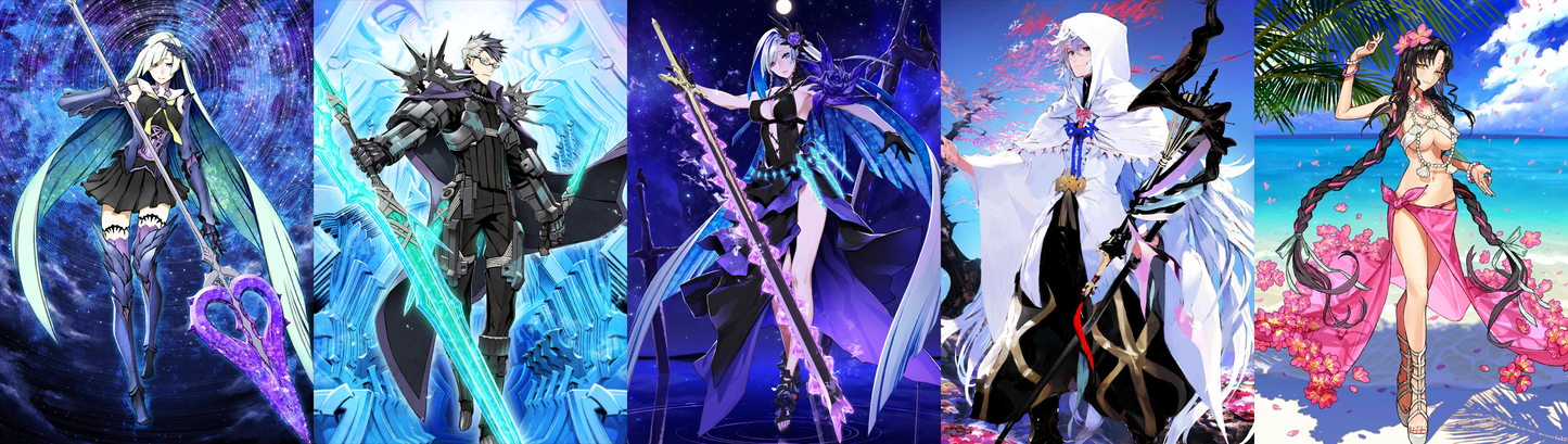 [JP] FGO Sigurd + double Brynhildr + Merlin Kiara + 500-600SQ Fate Grand Order starter account-Mobile Games Starter