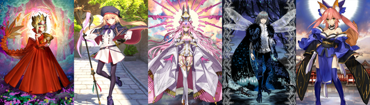 [JP] FGO Sodom's Beast Draco + Artoria Caster Koyanskaya Oberon Tamamo + 2-3x5* Fate Grand Order starter account-Mobile Games Starter