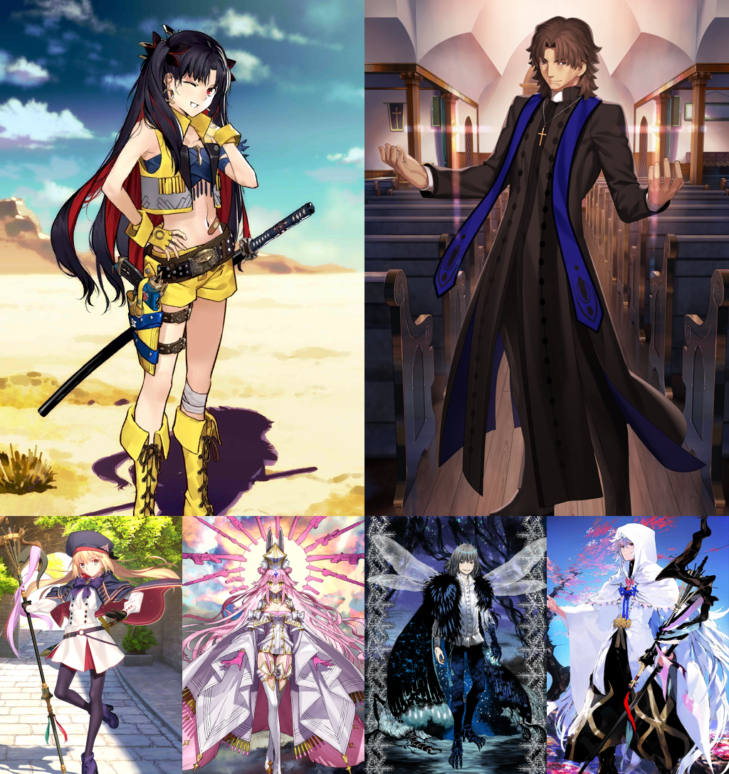 [NA] Fate Grand Order FGO – Compte 11 SSR Avec Castoria, Space Ishtar, Skadi, Dantès, Koyanskaya
